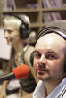 Announcer and dj at small broadcasting station