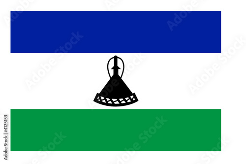 Drapeau Lesotho Drapeau Lesotho