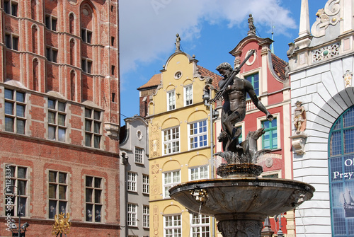 Neptune statue in Gdansk