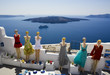women in Santorini