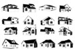 16 neat vector houses, part 2 of 5