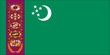 Drapeau Turkmenistan