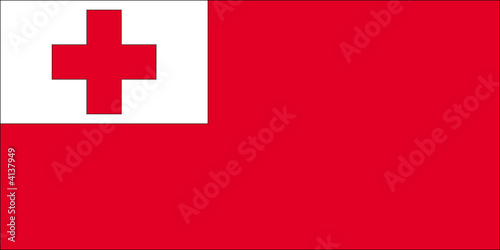 Drapeau Tonga Drapeau Tonga