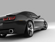 black sports car black sports car