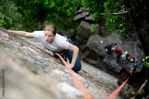 Photo: Female Rock Climber Female Rock Climber