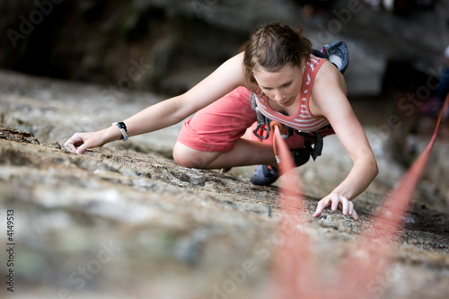 Photo: Female Climber Female Climber