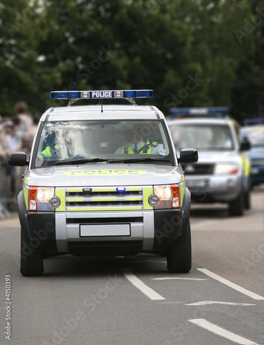 Photo: Police convoy Police convoy