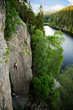 Male Rock Climber