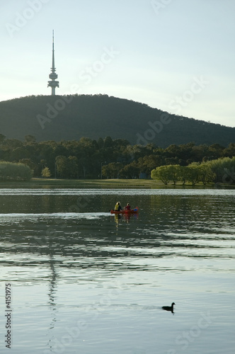 boating near Telstra tower