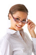 Attractive young businesswoman Attractive young businesswoman