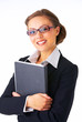 Attractive young businesswoman Attractive young businesswoman