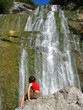Aux pieds de la Cascade