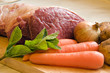 Photo: Meat and veg Meat and veg