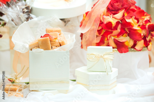 Photo: Caramel fudge confectionery Caramel fudge confectionery