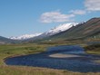 island - flussimpression mit gletscher island - flussimpression mit gletscher