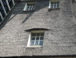 Closeup of Thatched Roof on Windmill