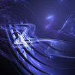 abstratc fractal road background