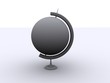 Blank globe