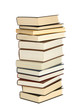 Stack of school books