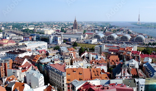 Foto: Overview over Riga Overview over Riga