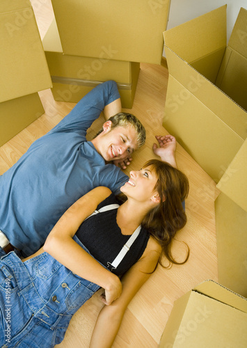 Photo: Couple on the floor Couple on the floor