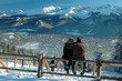 Couple in Tatra Mountains