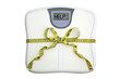 Concept: Scale with tape measure bow