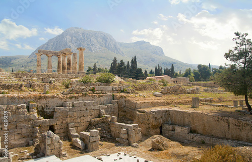 Archaeological Dig Site at Apollo Temple