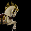 white painted pony
