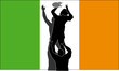 Rugby player catching ball Ireland