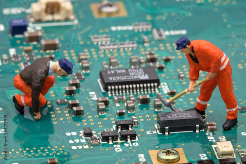 chantier électronique