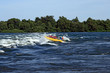 Jet boating adventure on the river