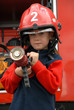 a young boy - fireman a young boy - fireman