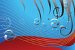 waves lining with cycle drop