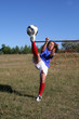 footballeur en action