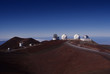 Telescope complex, Mauna Kea Observatory, Hawaii