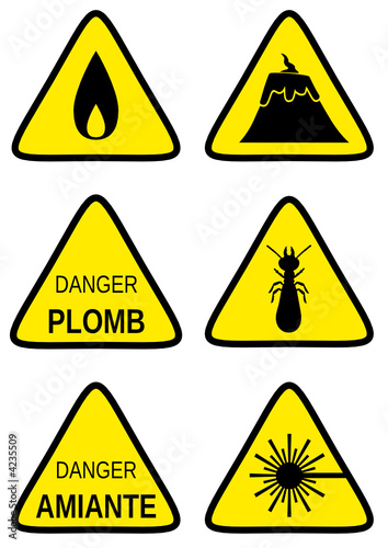 Collection de panneaux de danger 2 Collection de panneaux de danger 2