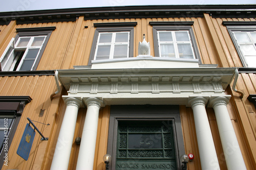 Hausfassade in Trondheim Hausfassade in Trondheim