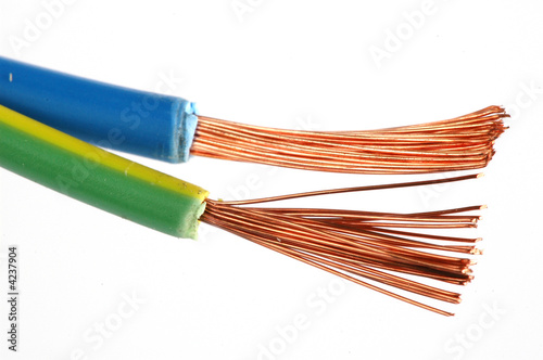 Dos cables electricos Dos cables electricos