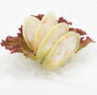 Isolated Japanese food sashimi on white background Isolated Japanese food sashimi on white background