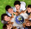 group of young ecologists