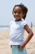 child on a beach