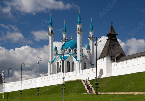 Photo: Tatarstan. Kazan Kremlin. the kul sharif mosque of kazan city. Tatarstan. Kazan Kremlin. the kul sharif mosque of kazan city.