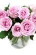 Pink roses bouquet
