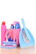 cleaning house