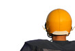 Football Player in Helmet