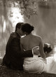 Newly married pair