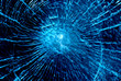 cracked glass
