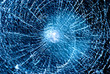 cracked glass