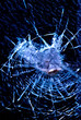 cracked glass